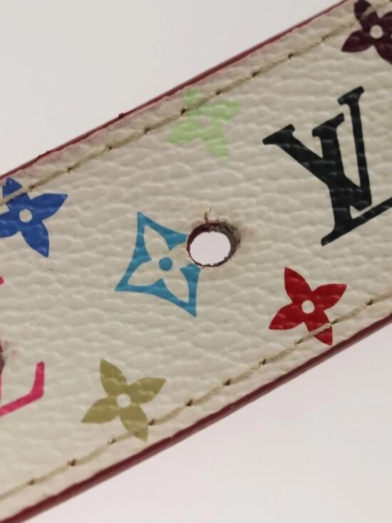 LOUIS VUITTON Multicolor Ceinture Care Belt 37.8\